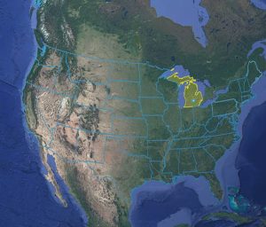 Map showing EURO-LABS participant USA