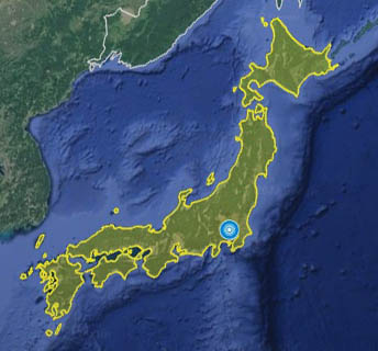 project map (participants, facilities)- Japan