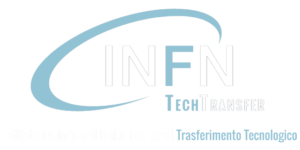 logo infn tech trasnfer bianco