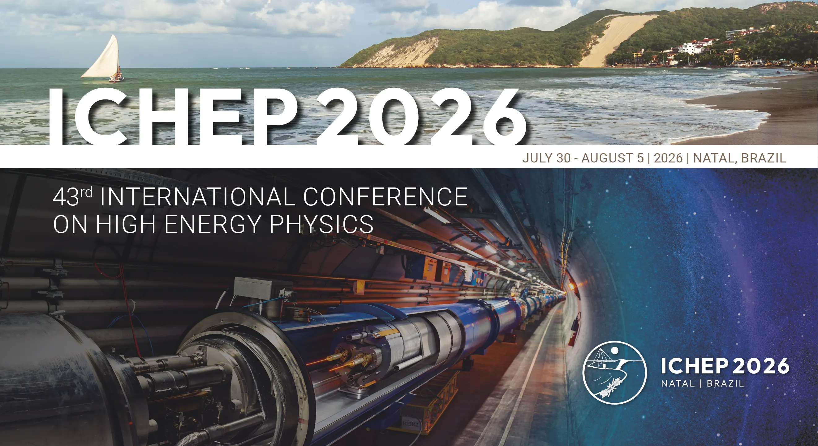 ICHEP 2026 — Natal, Brazil