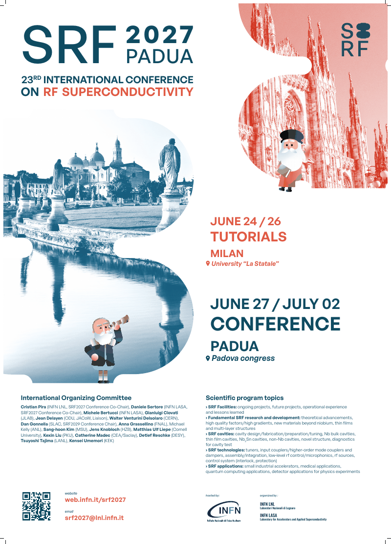 SRF 2027 event poster preview